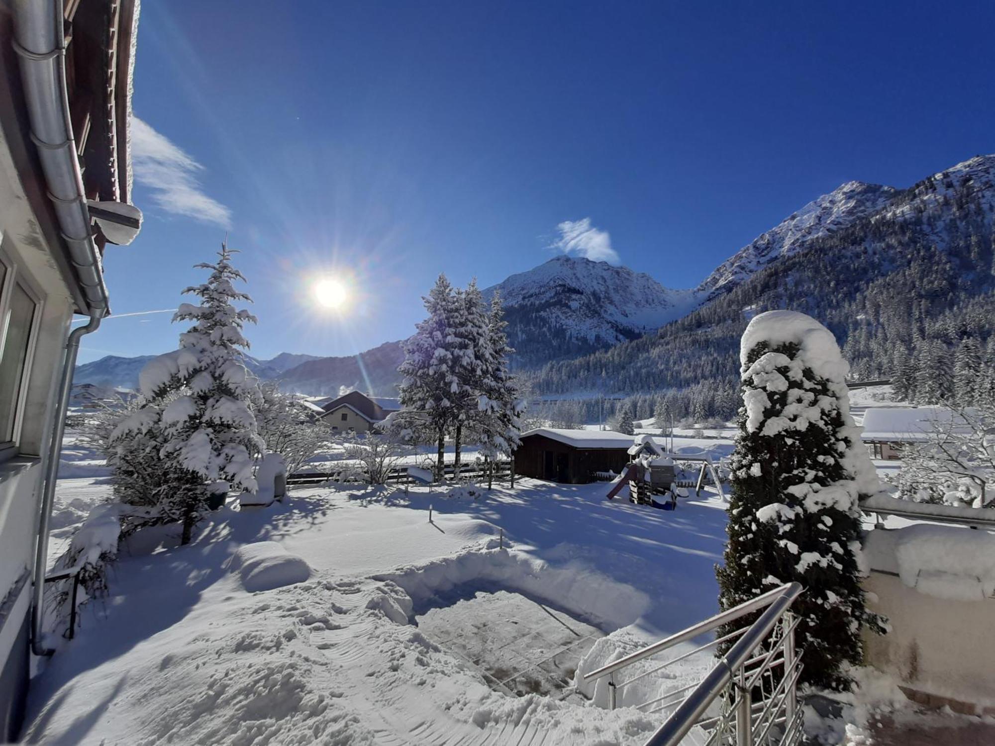 Pension Alpengruss Heiterwang Luaran gambar