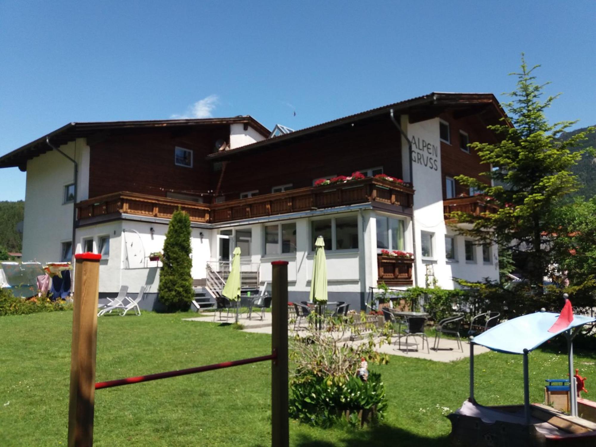 Pension Alpengruss Heiterwang Luaran gambar